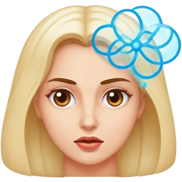 Female Mind blown emoji