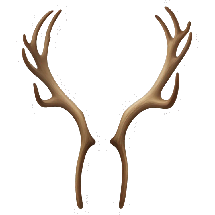 Branch Elk antler big without skull emoji