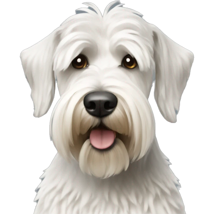 White short haired russian terrier emoji