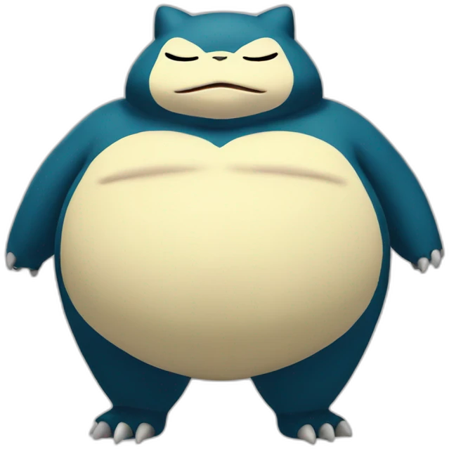 Skinny snorlax emoji