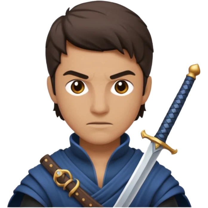 esgrimista com espada emoji