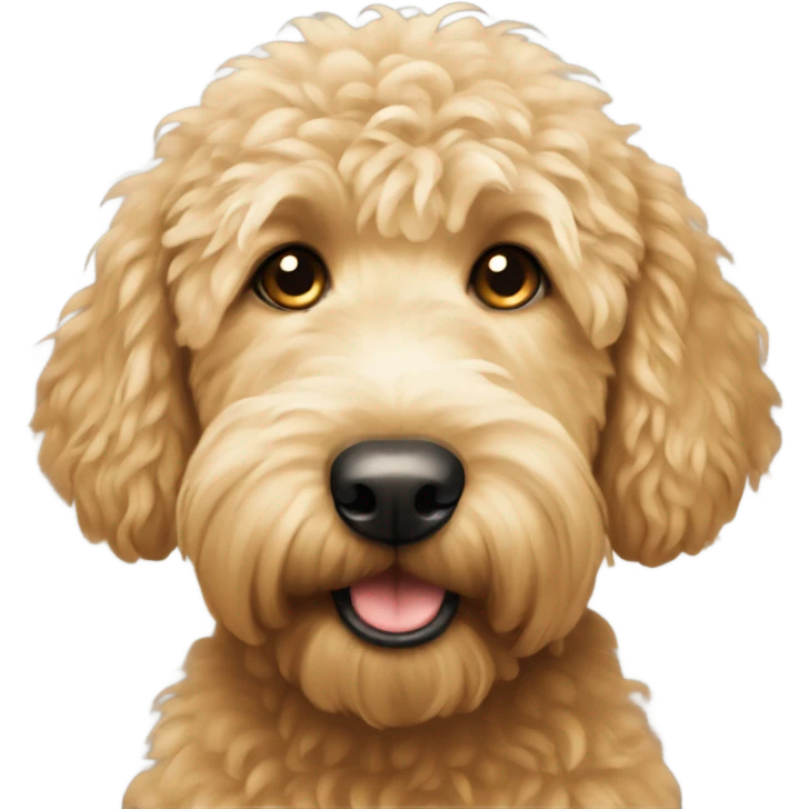 Golden doodle emoji