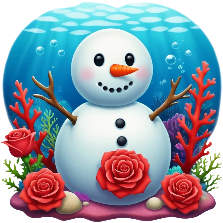 🌹⛄️🪸 emoji
