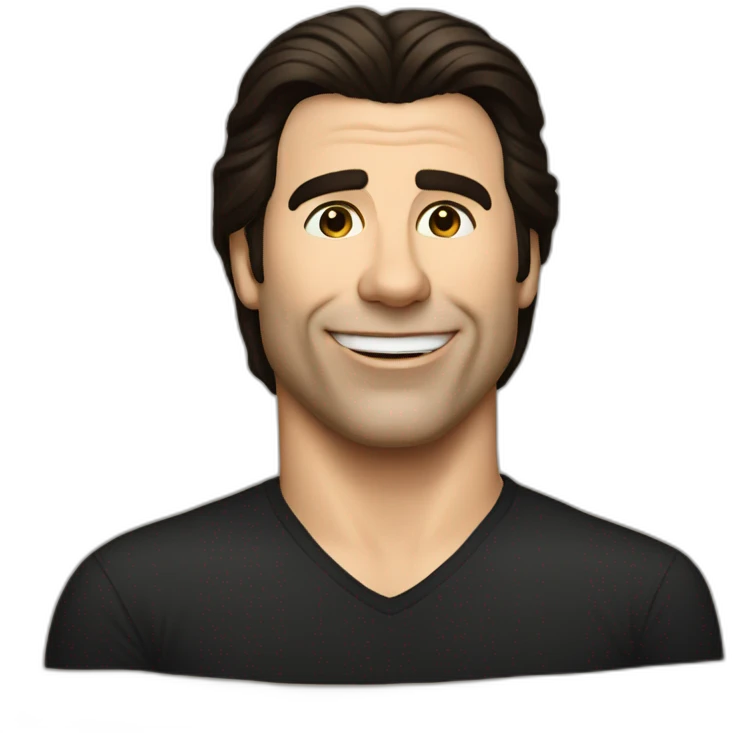 john travolta emoji