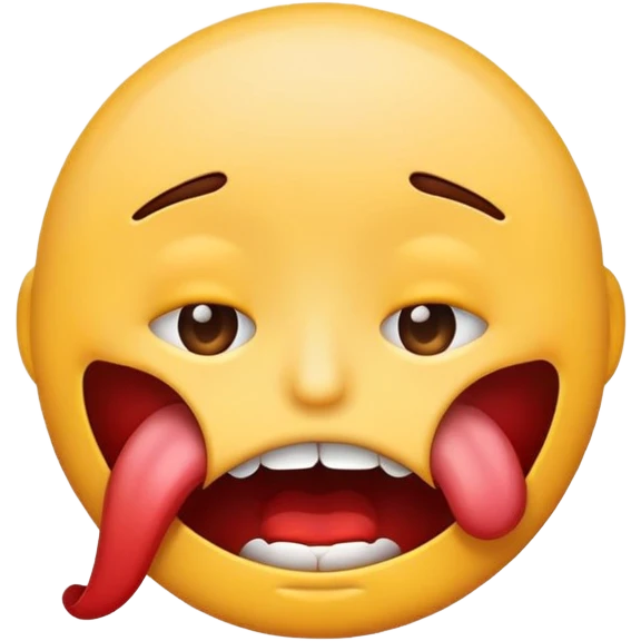 Lip biting emoji emoji