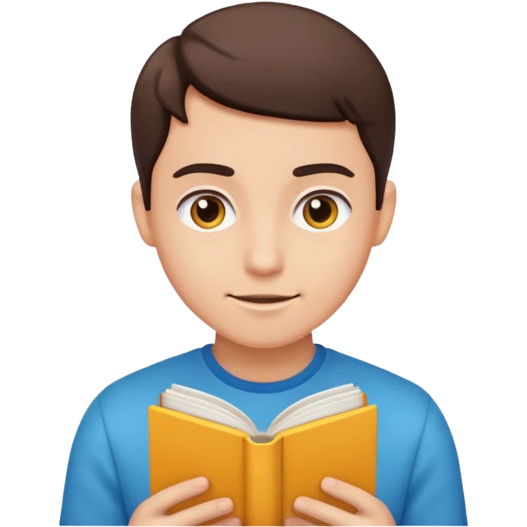 Open a new book, without a smile emoji