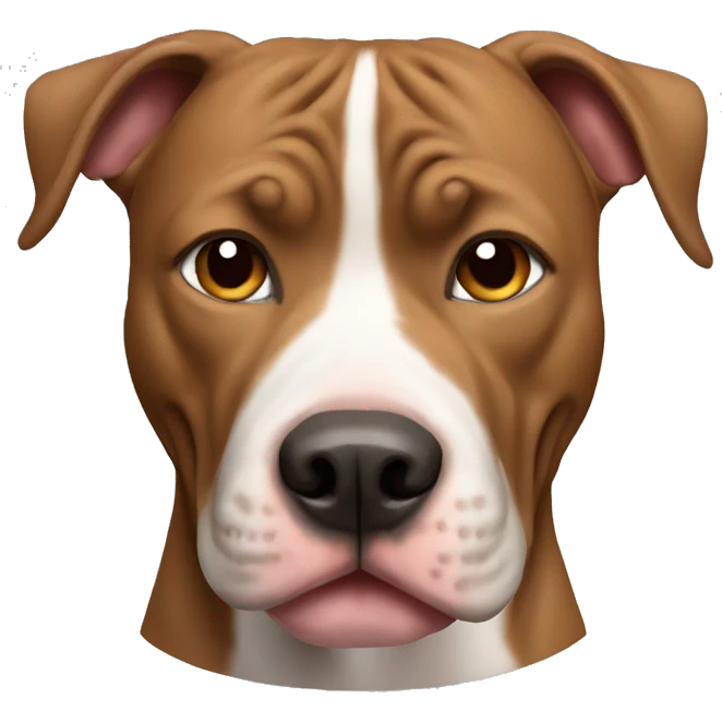 Pitbull dog emoji