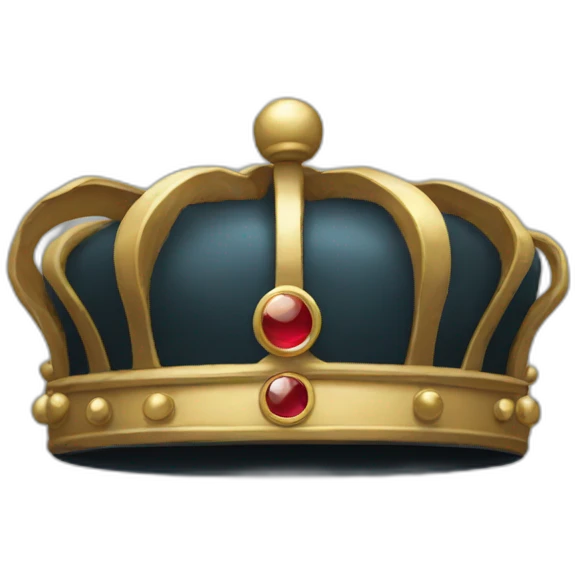Crown battle cap emoji
