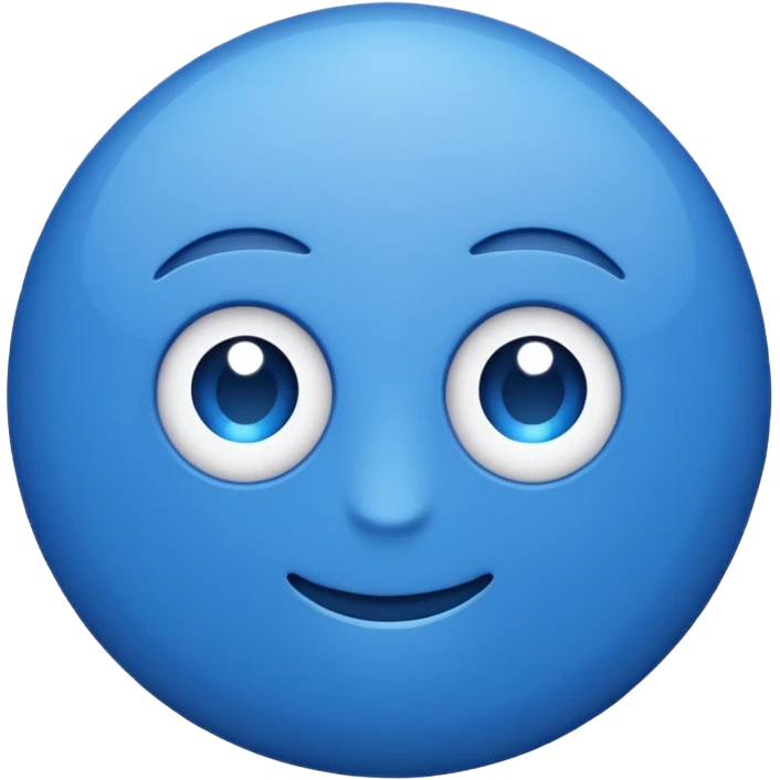 Una raya como ✔️ así pero azul y un círculo  emoji