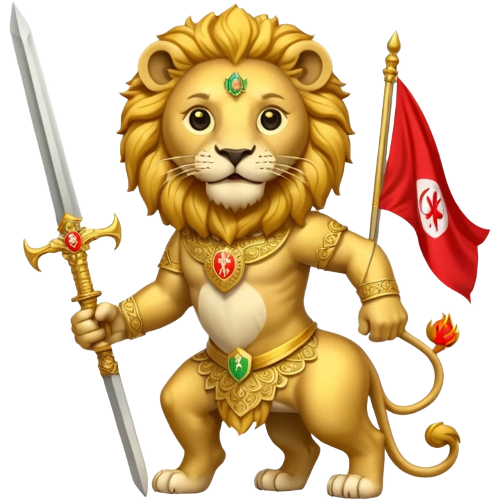 🇮🇷☀️🗡🦁 emoji