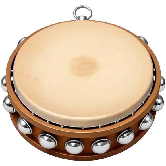 Tambourine emoji
