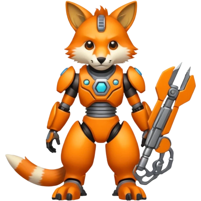Ratchet-Lombax-Vernid-fusion, full body  emoji
