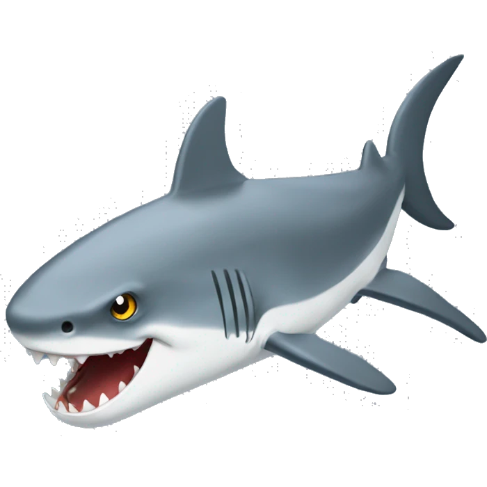 Tiburón con numero 31 emoji
