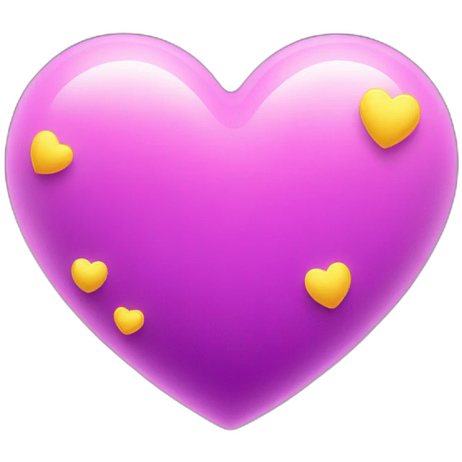 pink-and-purple-heart-with-yellow-sparkles emoji