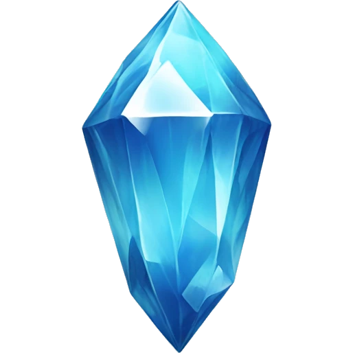 blue crystal emoji
