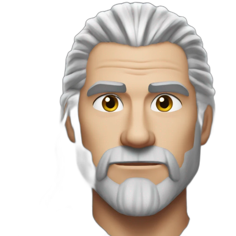 Geralt of Rivia emoji