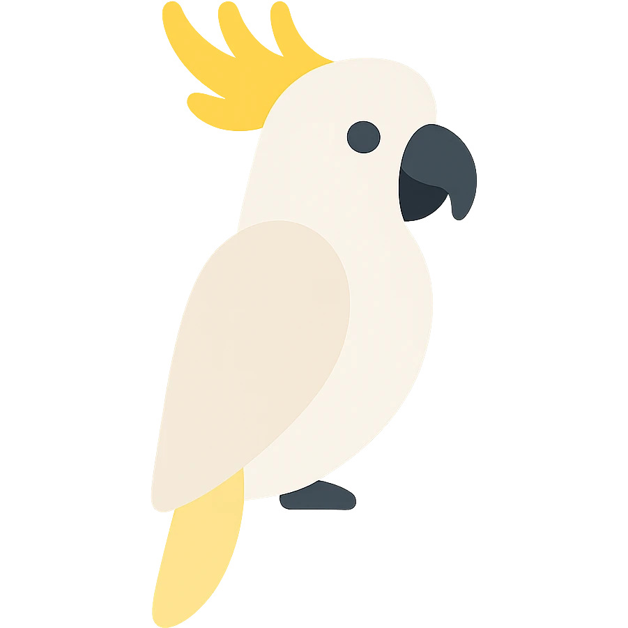 Cockatoo emoji