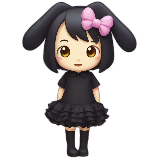 Sanrio kuromi emoji