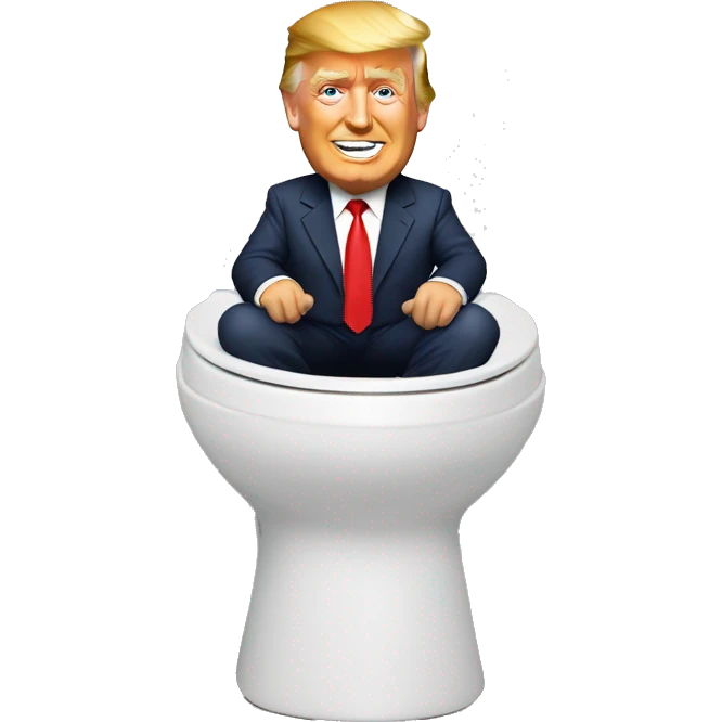 Donald trump skibidi toilet  emoji