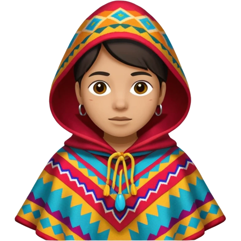poncho andin emoji