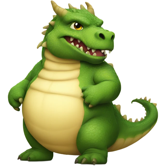 Fat dragon emoji