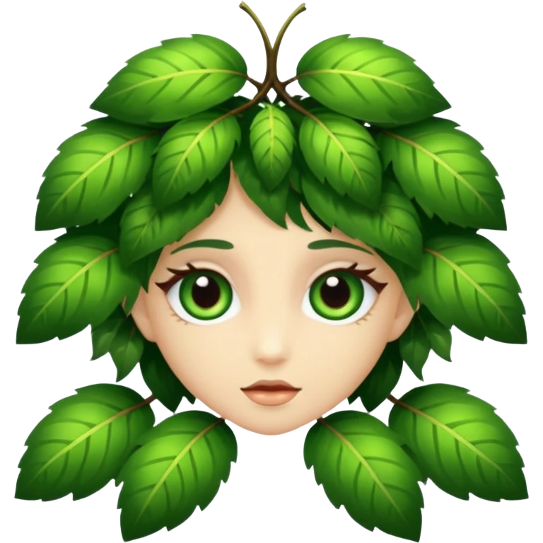 Forest nymph eyes only  emoji