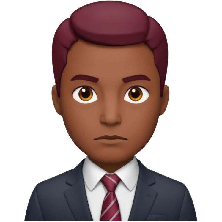A maroon architect emoji