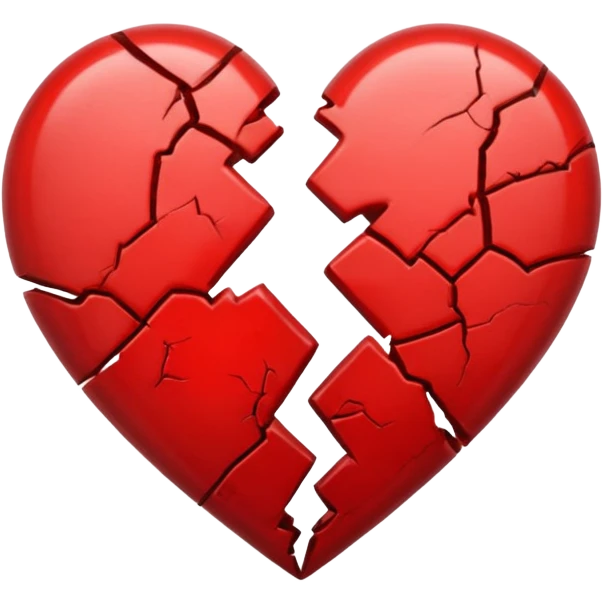 Broken heart emoji emoji