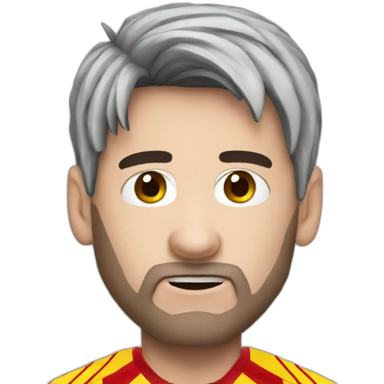 messi face emoji