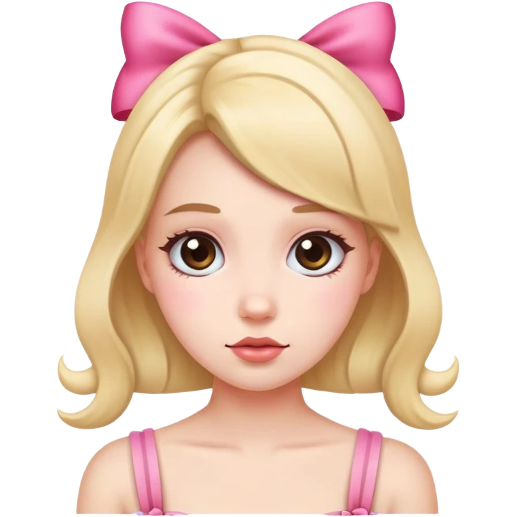 Cute bows emoji