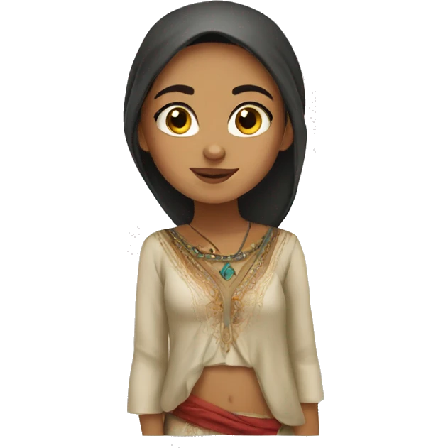 Moroccan girl emoji