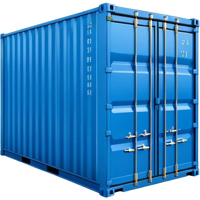 goods Contener emoji which is used for shipment of goods, single contaner, i want to use as emoji with size in height 24px and width in 24px emoji