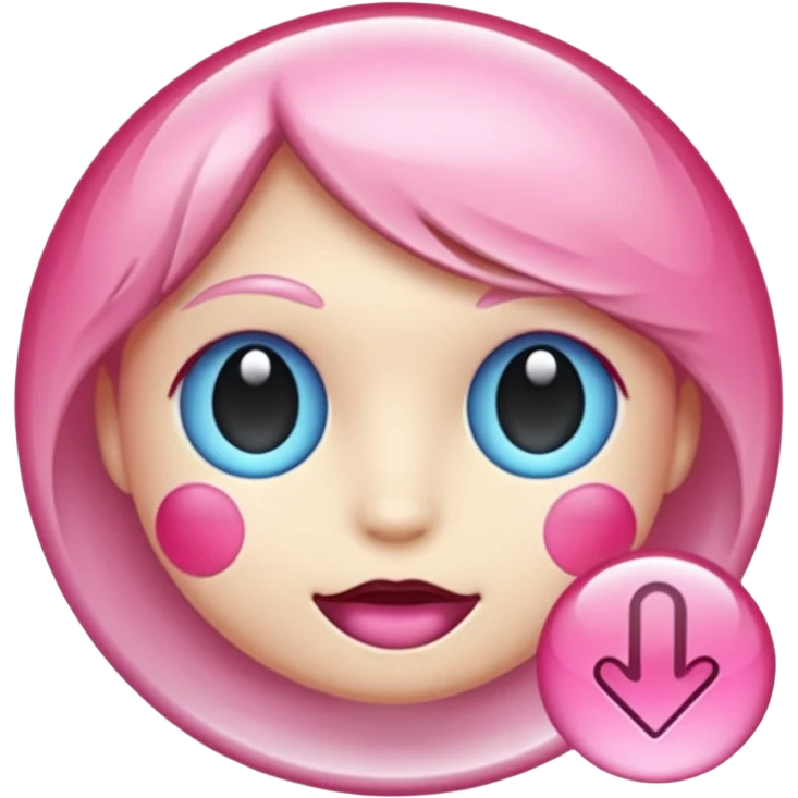 make me a png image with the emoji "❗️" in color EA9197 emoji