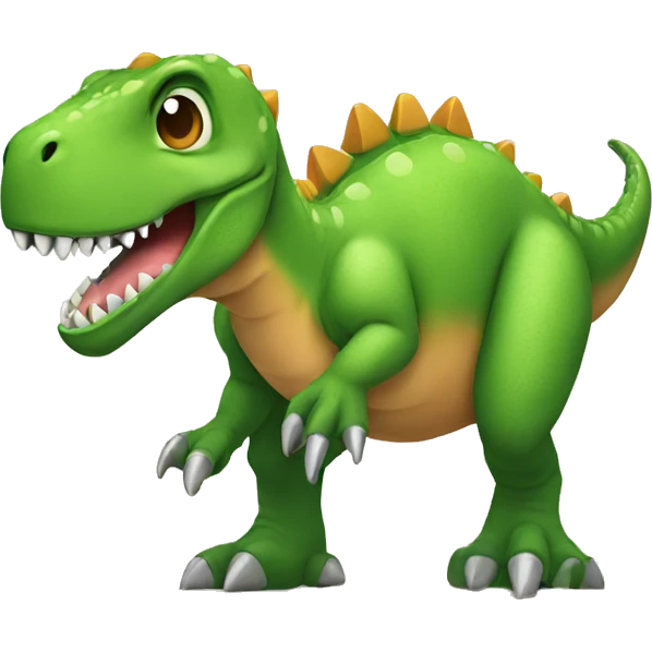 dinosaur with nails  emoji