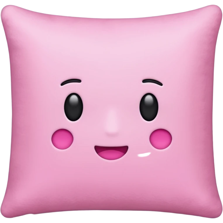 Make a pink pillow emoji