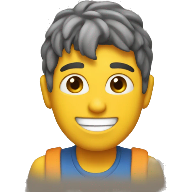 feliz y asqueado emoji