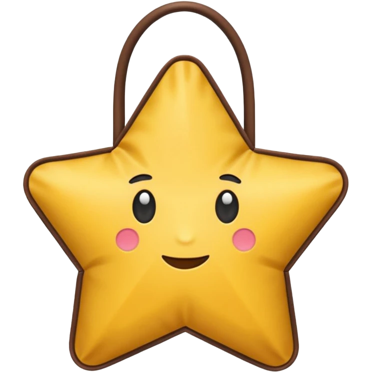 star shaped bag emoji