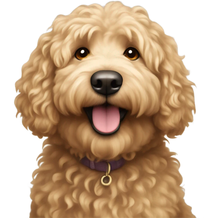 Golden doodle  emoji
