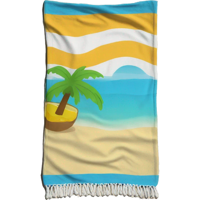 beach towel emoji