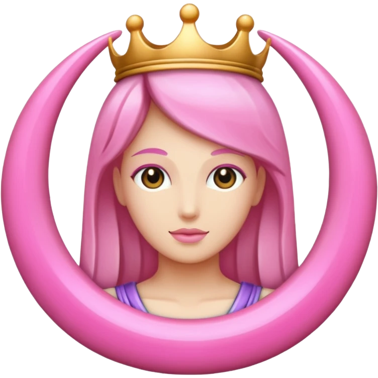 virgo symbol pink emoji