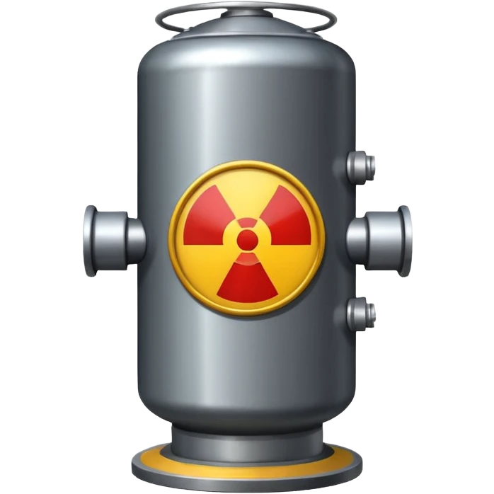 create a very realistic nuclear reactor emoji
