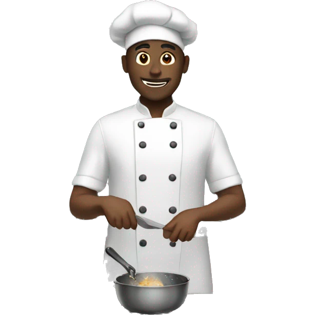 Person cooking emoji