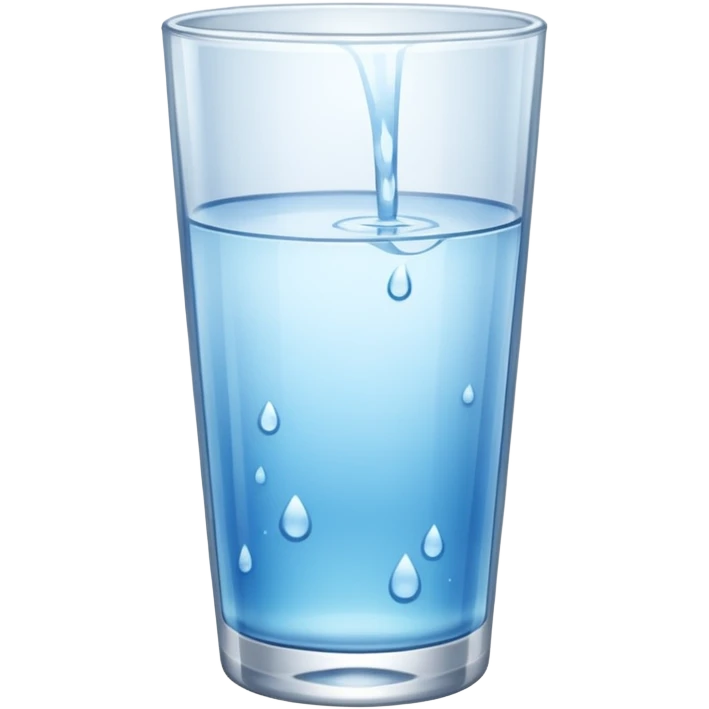 glass of water emoji