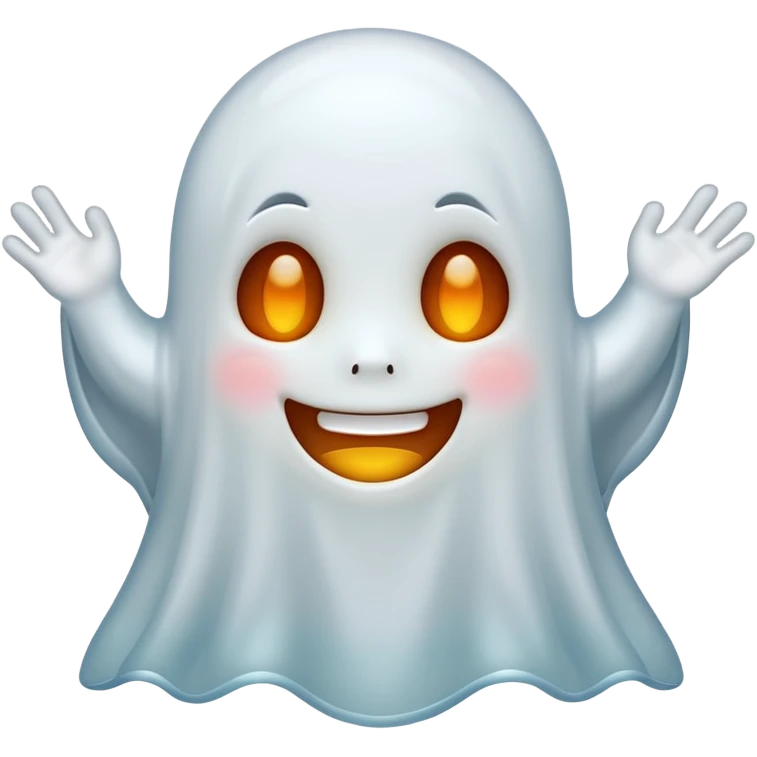 cute ghost emoji