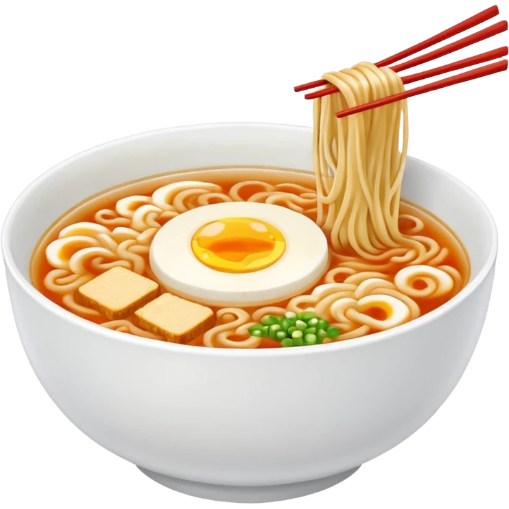 GENERATE ME A BOWL OF RAMEN MAKEIT PLAIN emoji