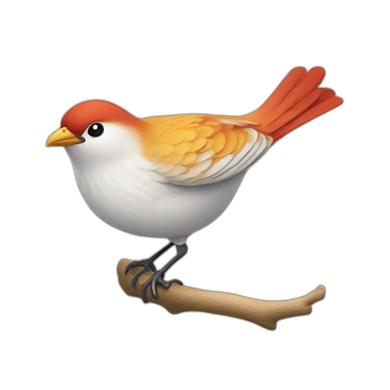 Un homme oiseau  emoji