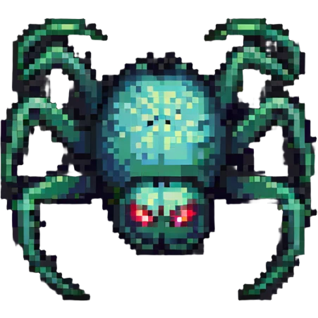 angry spider emoji