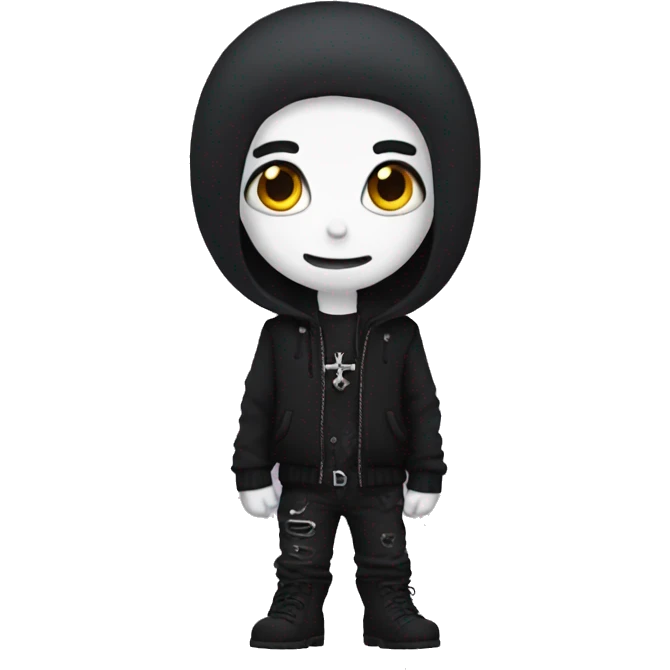 Goth emoji