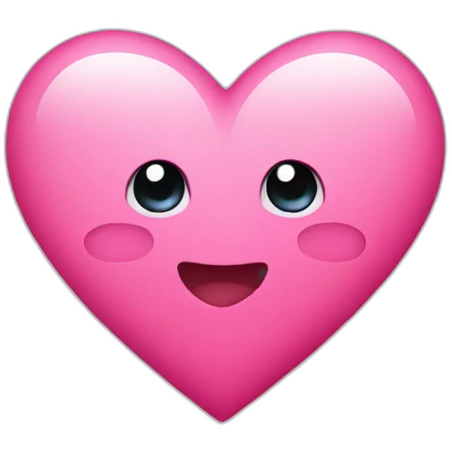 pink heart with stars emoji