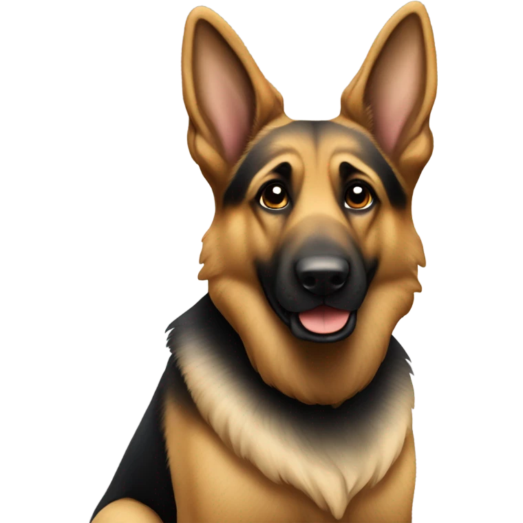 German shepherd in Houston  emoji